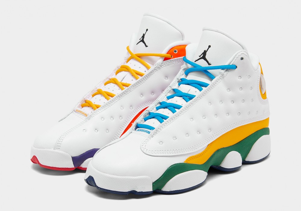 Air Jordan 13 Releasing In Colorful "Playground" Design: On-Foot Photos Revealed