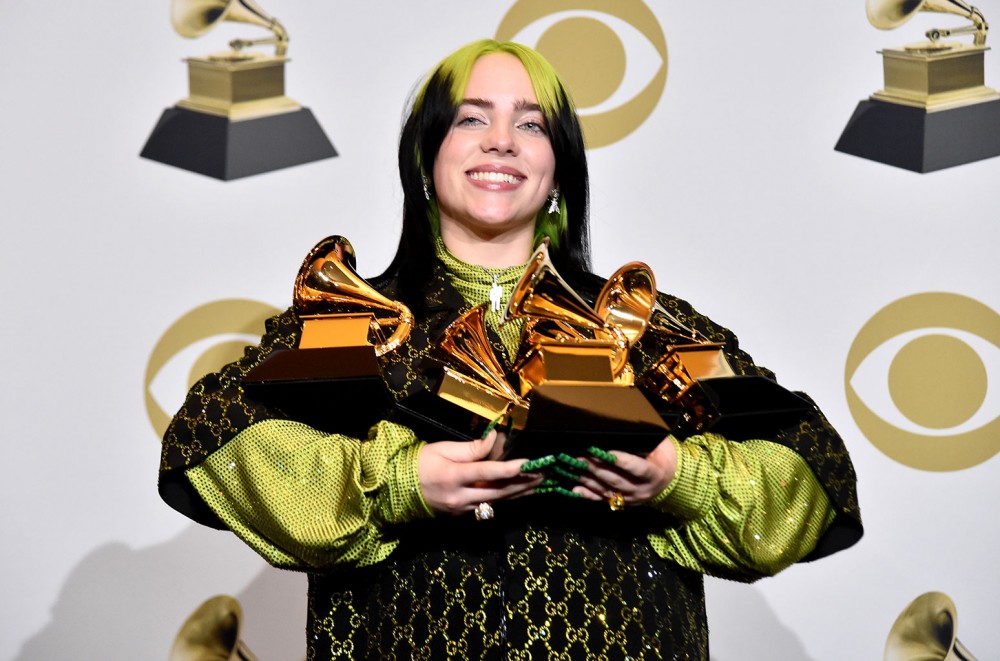 Billie Eilish Feels Like She’s ‘In a Movie’ Thanks to Historic Grammy Night