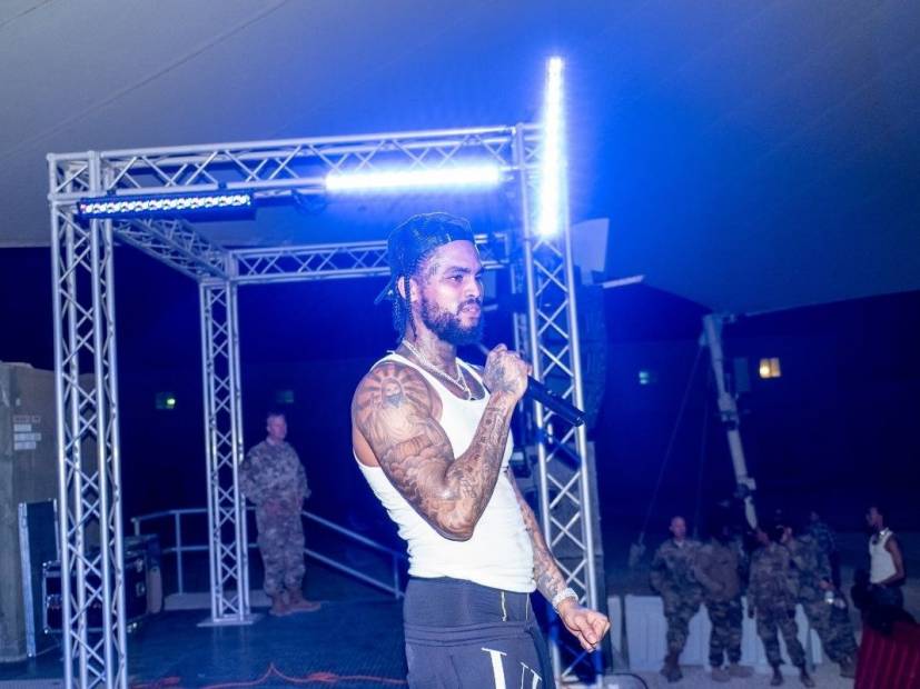 Dave East Performed For U.S. Troops In Qatar On New Year’s Eve