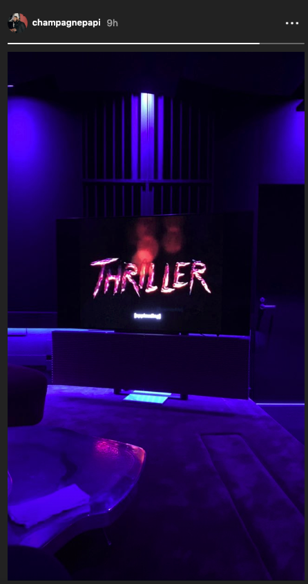 Drake Is On Some "Thriller" Vibes On This Fine Tuesday