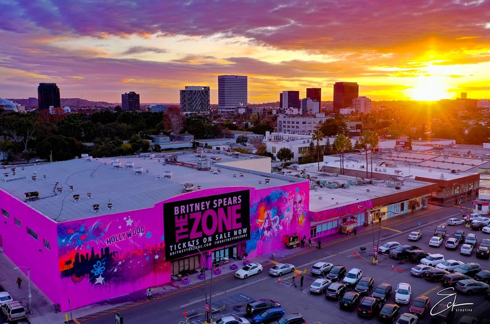 Inside the Making of Massive Britney Spears LA Mural: ‘It’s a Tribute to Her Legendary Life’