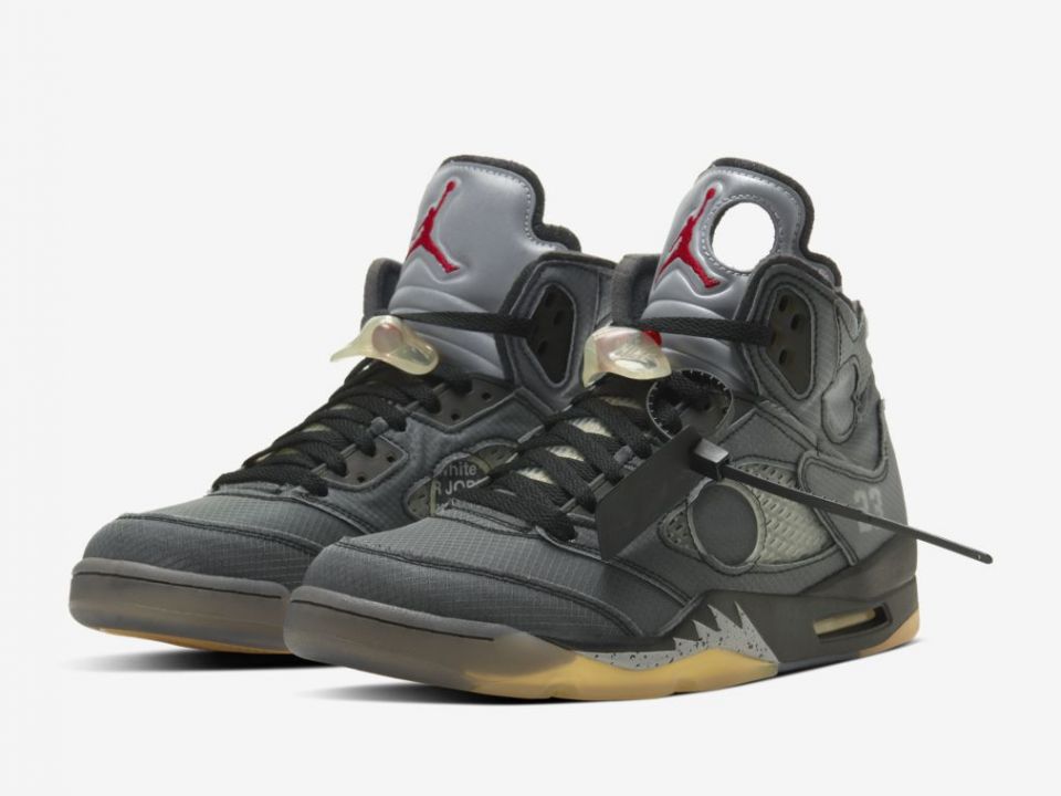 Off-White x Air Jordan 5 Slated For All-Star Weekend: Official Photos