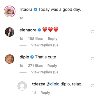 Rita Ora Swimsuit Pics Attract Diplo To The Comments Once Again