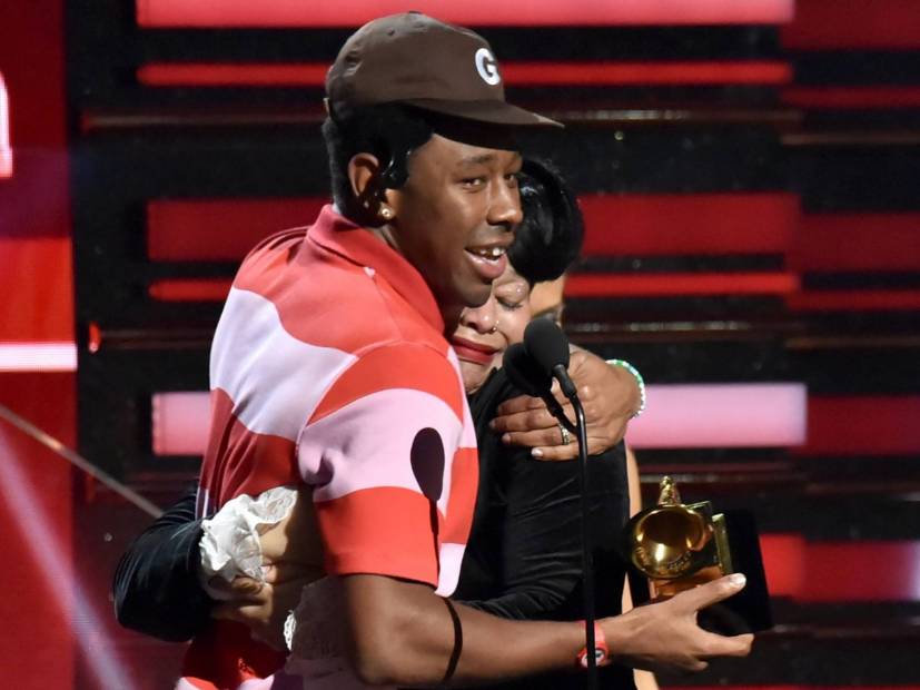 Tyler, The Creator Accepts Best Rap Album Grammy For ‘IGOR’ Alongside His Tearful Mother