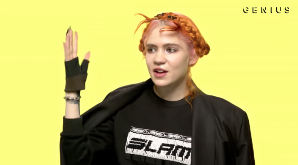 Watch Grimes Explain The Lyrics To "My Name Is Dark"