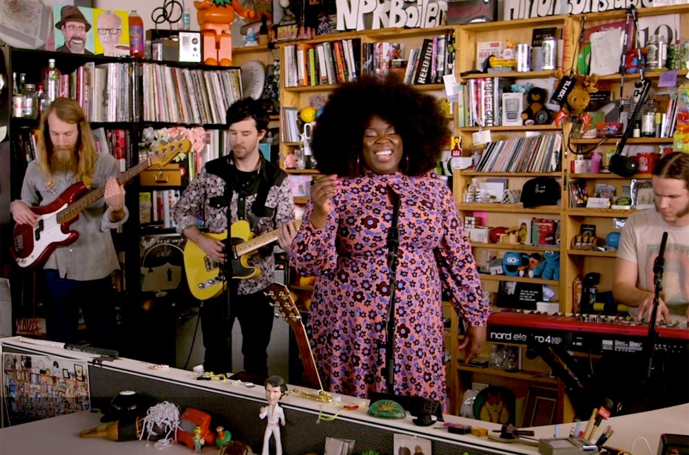 Yola Lights Some Candles, Sets The Office on Fire in Soulful NPR Tiny Desk Concert: Watch