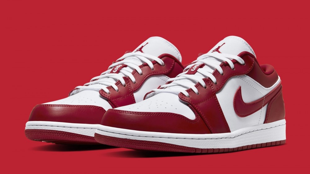 Air Jordan 1 Low "Gym Red" Coming Soon: Official Photos