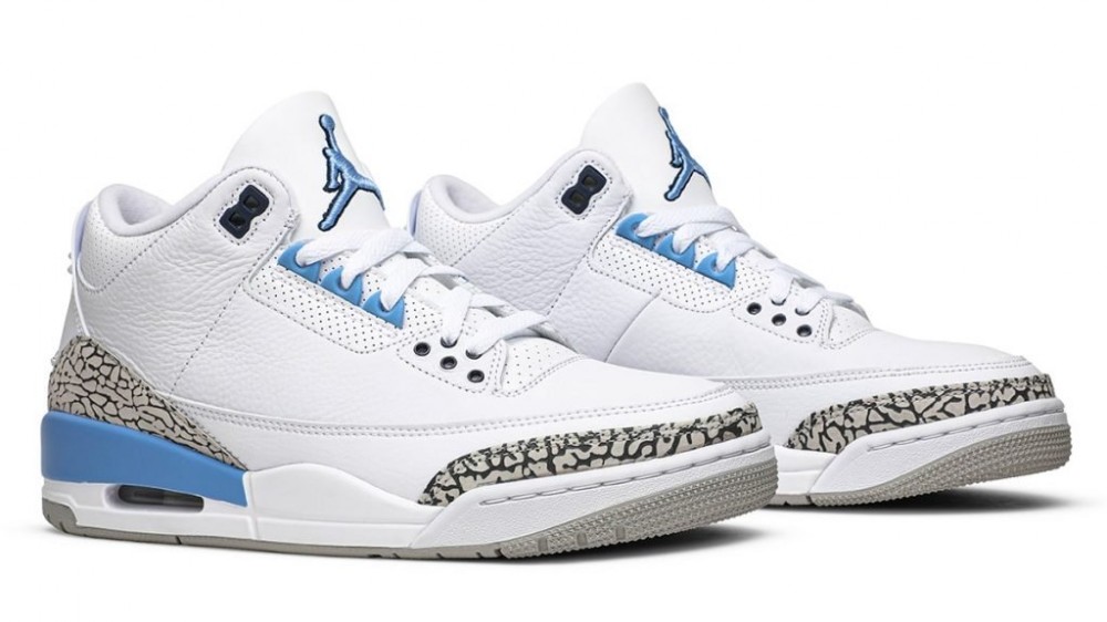 Air Jordan 3 "UNC" Pegged For March Release: Official Photos
