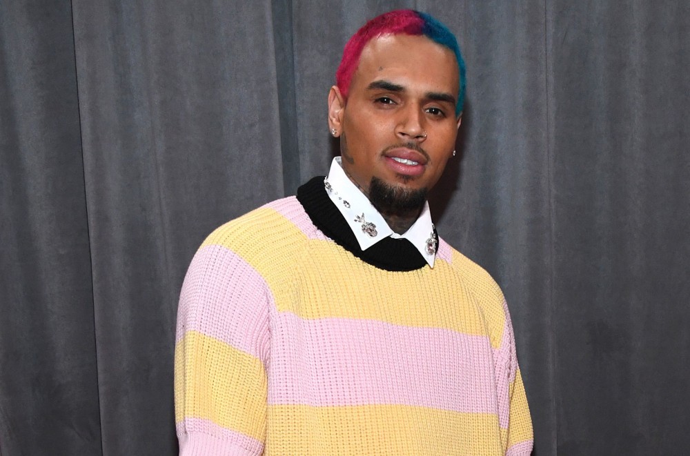 Chris Brown Gets Air Jordan Sneaker Tattooed on His Face