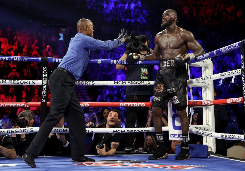 Deontay Wilder Parts Ways With Trainer After Throwing In The Towel