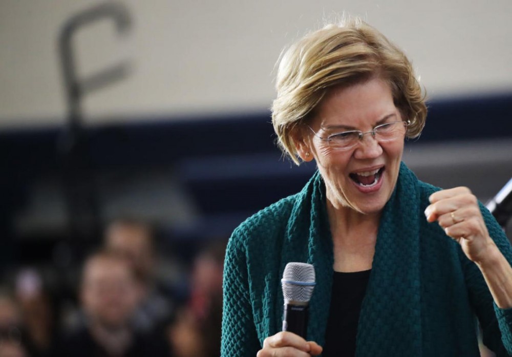 Elizabeth Warren's Bloomberg Takedown Gets "Ether" Treatment