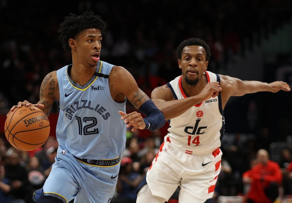 Ja Morant Pays Homage To Vince Carter With "Honey Dip" Dunk