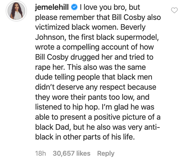 Jemele Hill Pushes Back Against Snoop Dogg's Support Of Bill Cosby