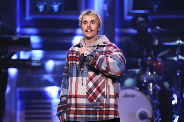 Justin Bieber Sings At Kanye West's Sunday Service: Watch