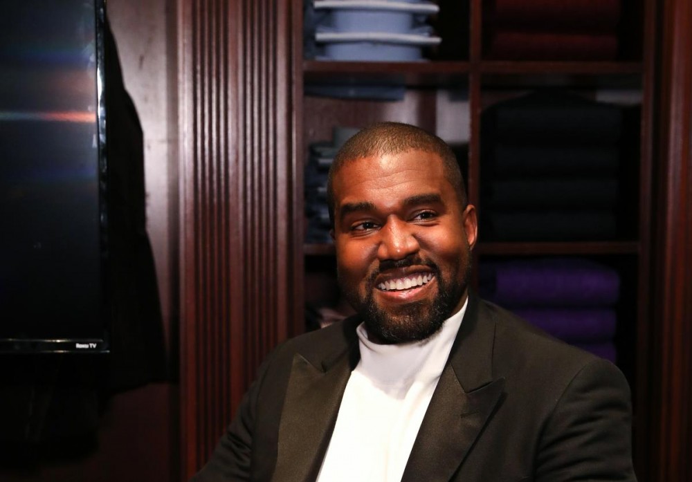 Kanye West Stops To Listen To Aspiring Rapper Spit Bars