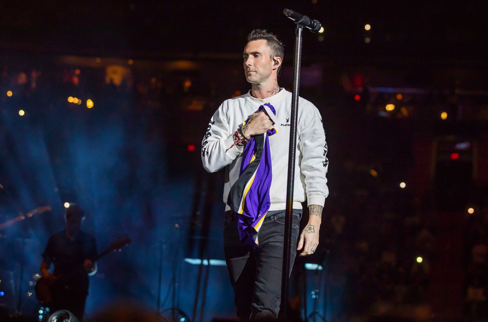 Maroon 5 Paid Loving Homage to Kobe Bryant During Super Bowl Weekend Gig