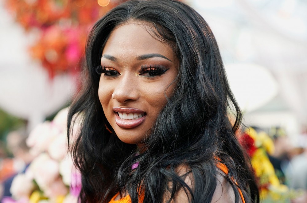 Megan Thee Stallion Rings In Her Birthday in Bright Blue: See the Photos