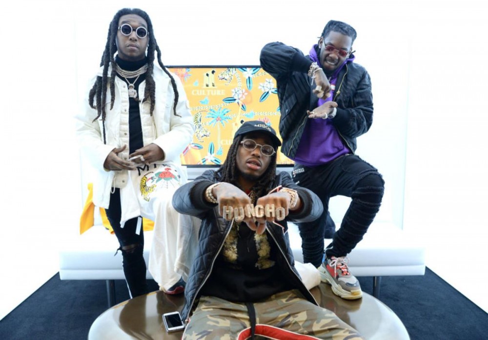 Migos Form Triangle Offense Before "Culture III"