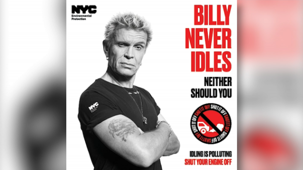 NYC Enlists Billy Idol For Anti-Idling Campaign