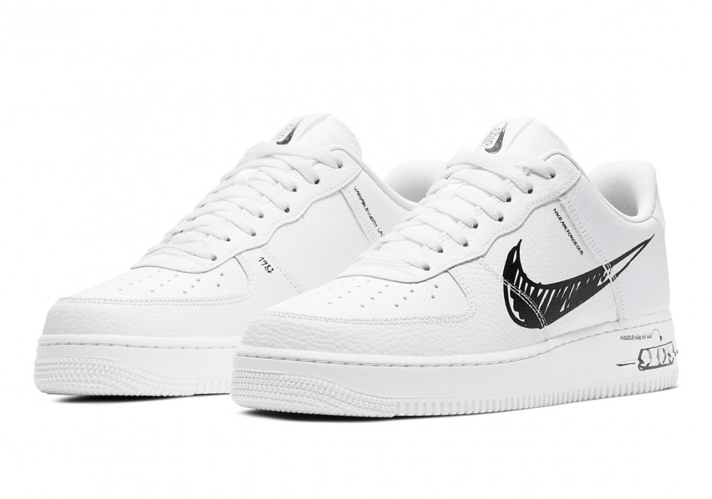 Nike Air Force 1 Low "Sketch" Coming Soon: Official Images