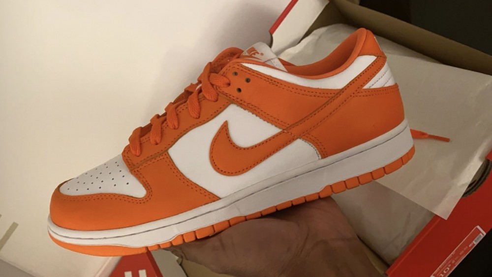 Nike Dunk Low "Syracuse" Set To Return Soon: First Look