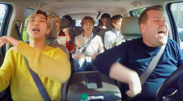 Oh Boy, BTS Did Carpool Karaoke