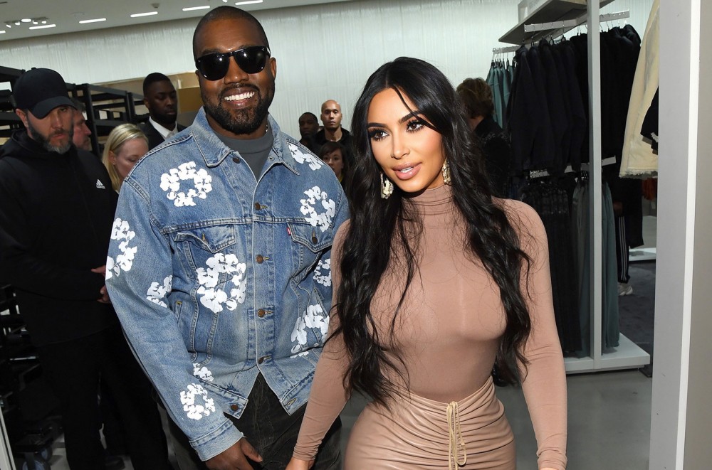 See Kim Kardashian and Kanye West’s Sweet PDA Moment at SKIMS Nordstrom Launch