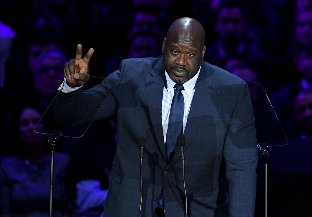 Shaq Tells Hilarious Kobe Bryant Story During Staples Center Memorial