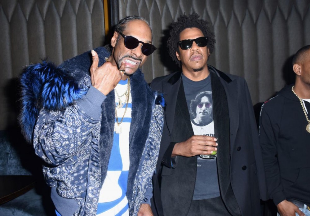 Snoop Dogg & Jay-Z Take It Back With Courtside Pic