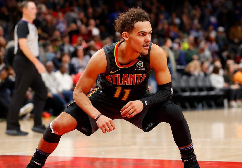 Trae Young Cheekily Explains Why He Gave Quavo His 50-Point Jersey