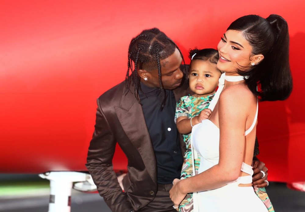 Travis Scott & Kylie Jenner Reunite In a Day Out With Stormi
