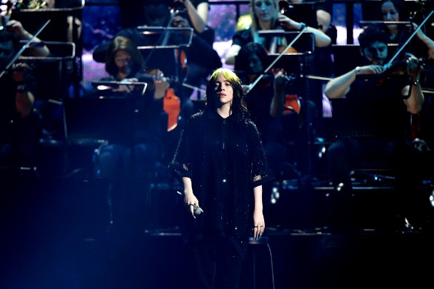 Watch Billie Eilish Sing "No Time To Die" Live For The First Time With Hans Zimmer & Johnny Marr At The BRIT Awards