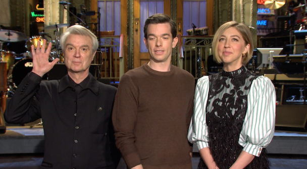Watch David Byrne's 'Saturday Night Live' Promos