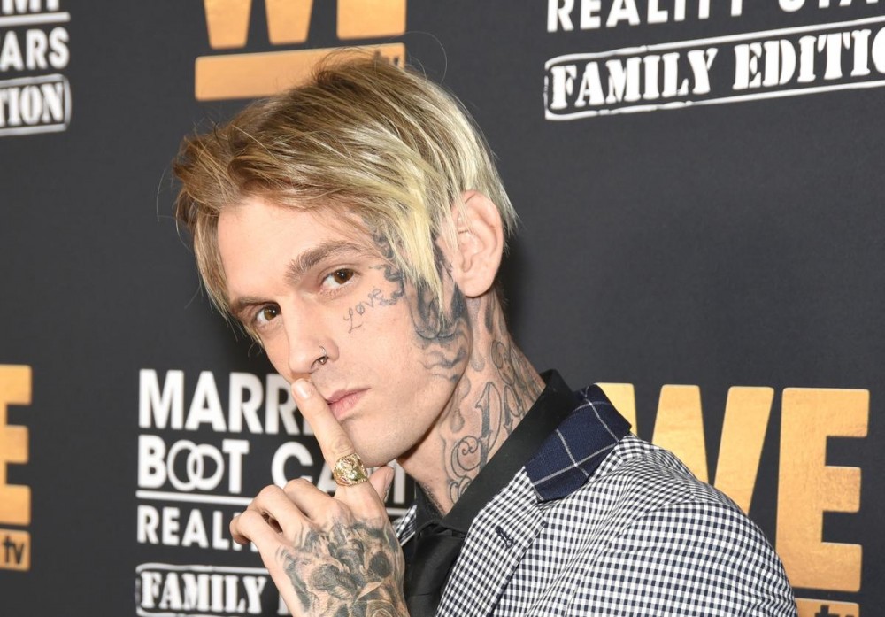 Aaron Carter Tattoos Girlfriend's Name On Face