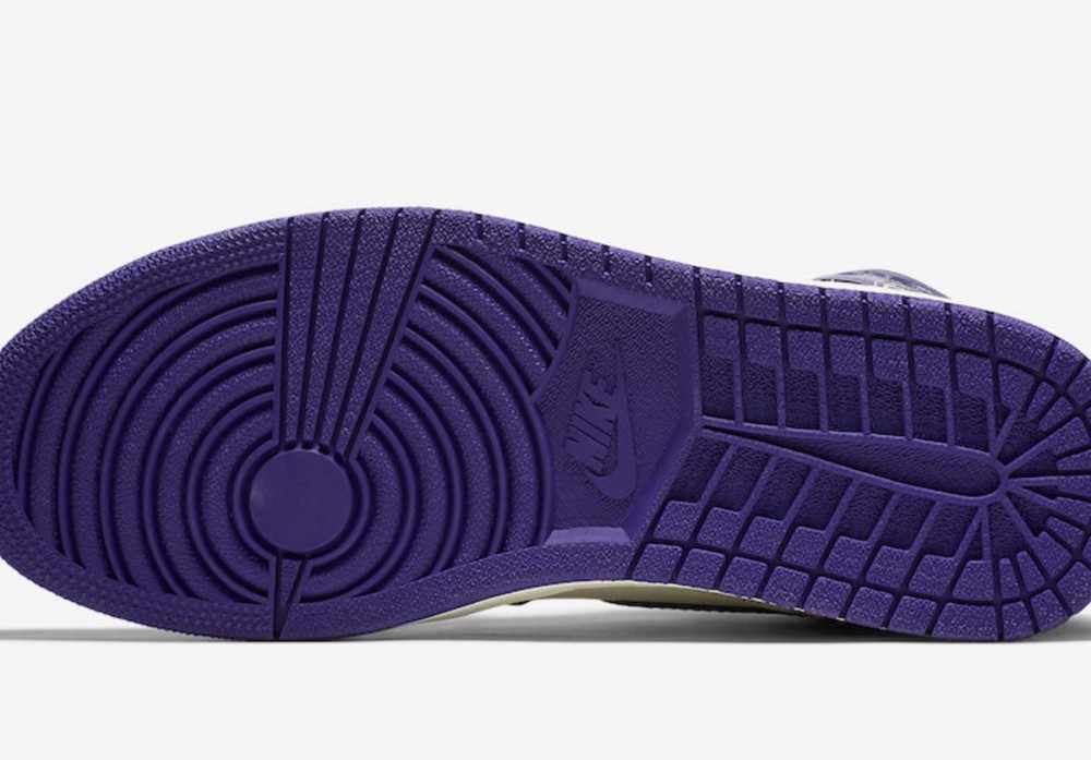 Air Jordan 1 "Court Purple" Looks Perfect For Kings Fans