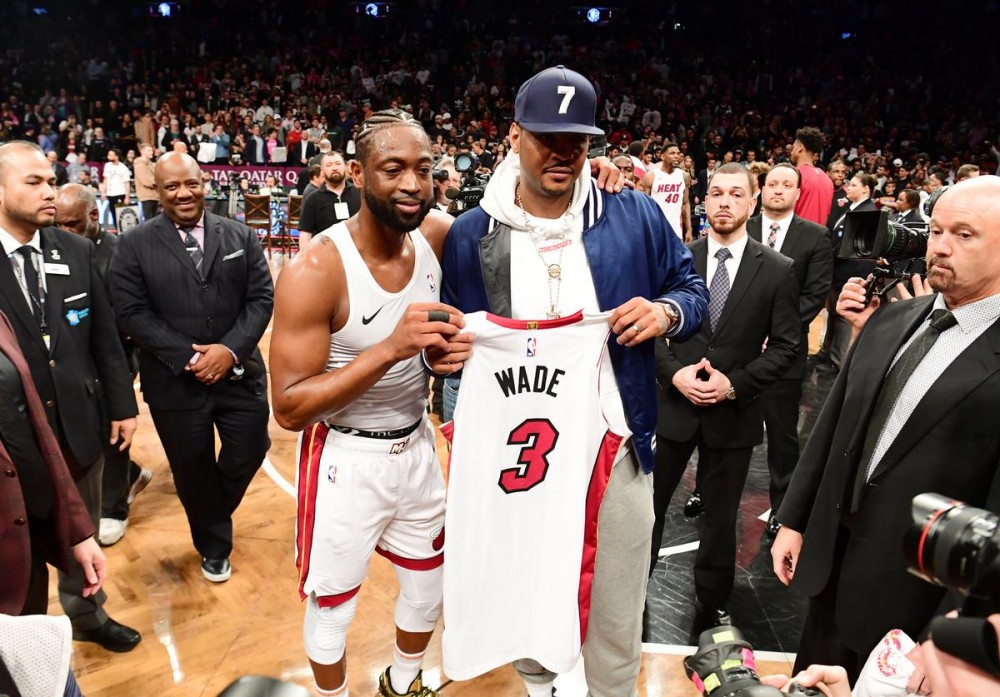 Carmelo Anthony & Dwyane Wade Reflect On Favorite Kobe Stories