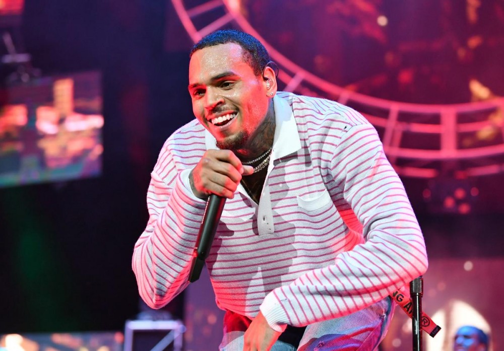 Chris Brown Calls Out Drake Following Comedian Sinbad's "Dark White" Jokes
