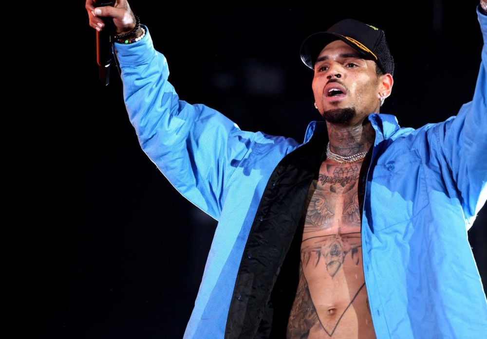 Chris Brown's Baby Mama Gets Heat For Leaving House With Son