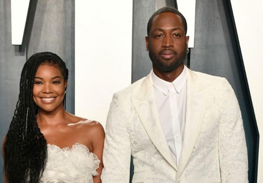 Dwyane Wade & Gabrielle Union Hilariously Hoop It Up At Home