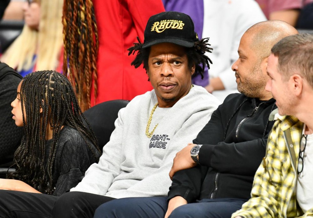 Jay-Z Curves Unwanted Contact At Lakers Game