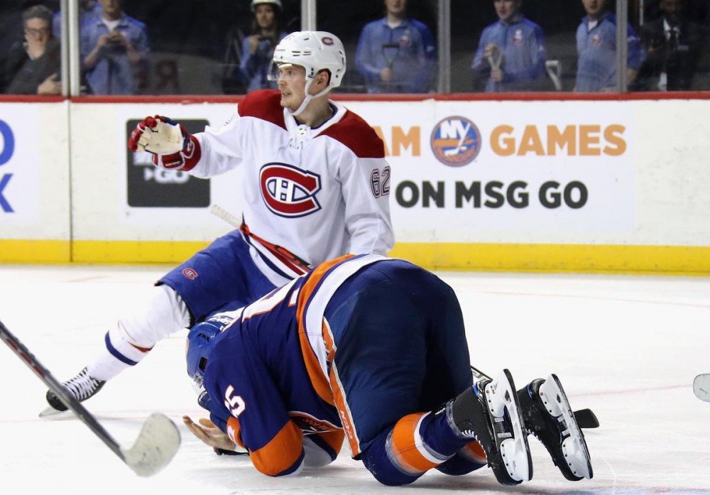 Johnny Boychuk Slashed In The Face By A Skate In Scary Incident