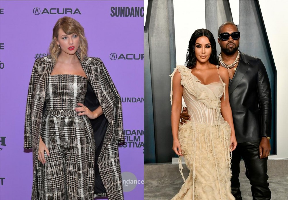 Kim K's Comments Flooded By Taylor Swift Fans After Kanye Call Leaks