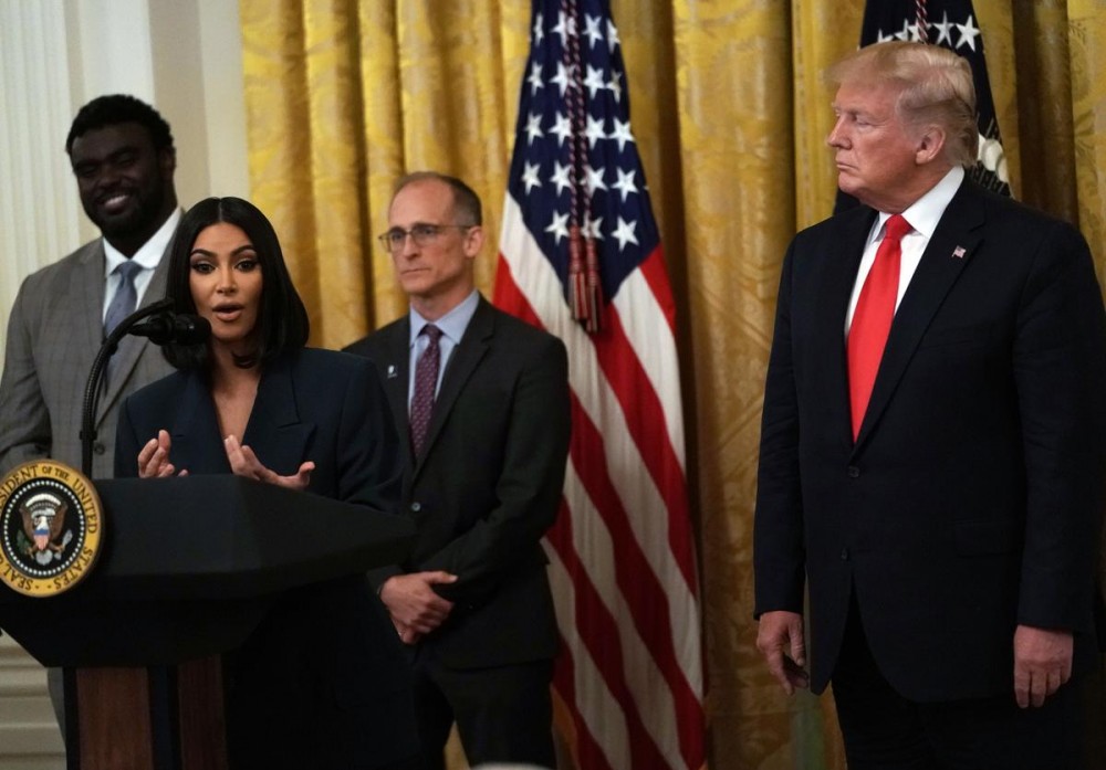 Kim Kardashian Visits White House With Women Trump Helped To Free