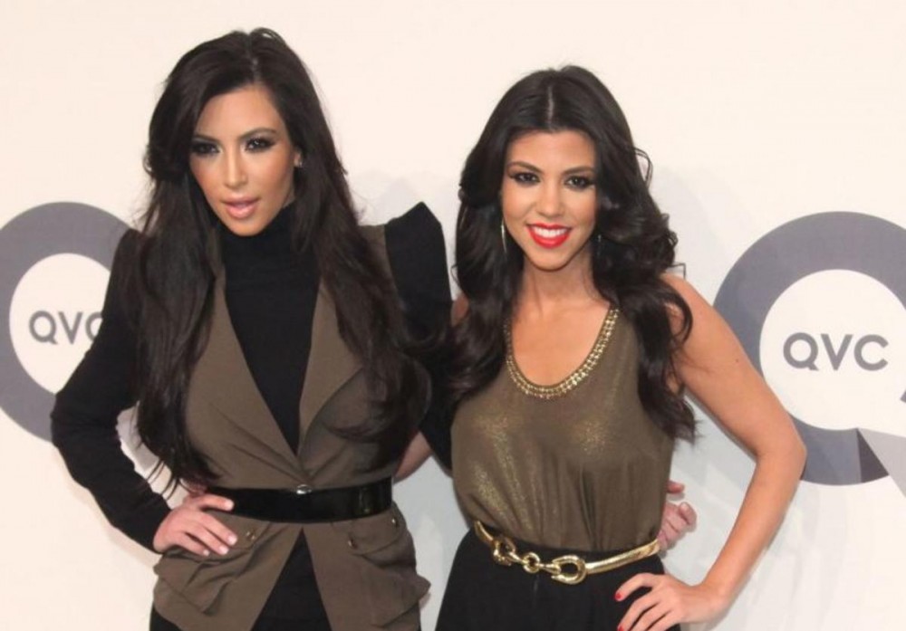 Kim Kardashian & Sister Kourtney Throw Hands In Reality TV Fight
