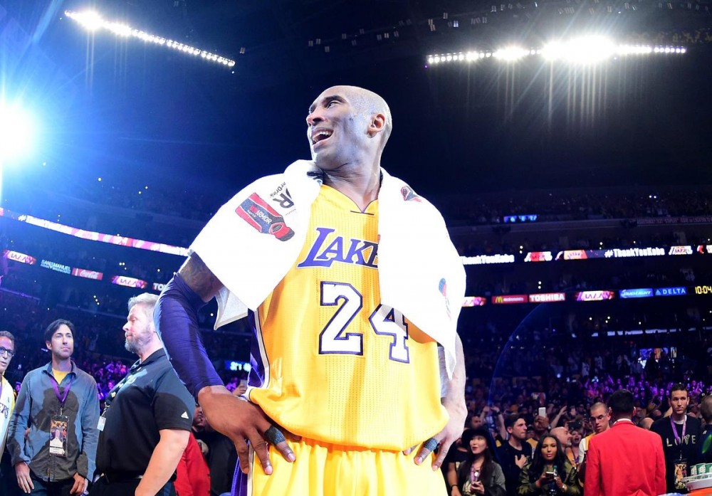 Kobe Bryant's "Mamba Out" Towel Sells For Massive Amount At Auction