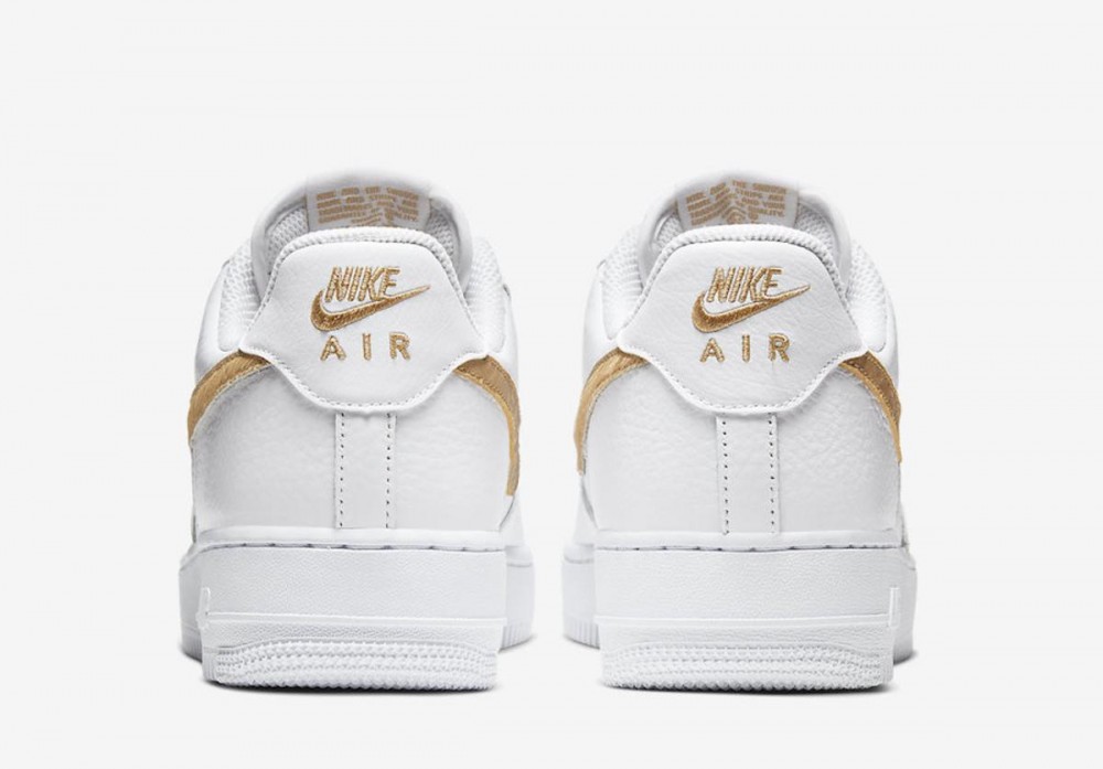 Nike Adds Hairy Swooshes To The Air Force 1 Low: Photos