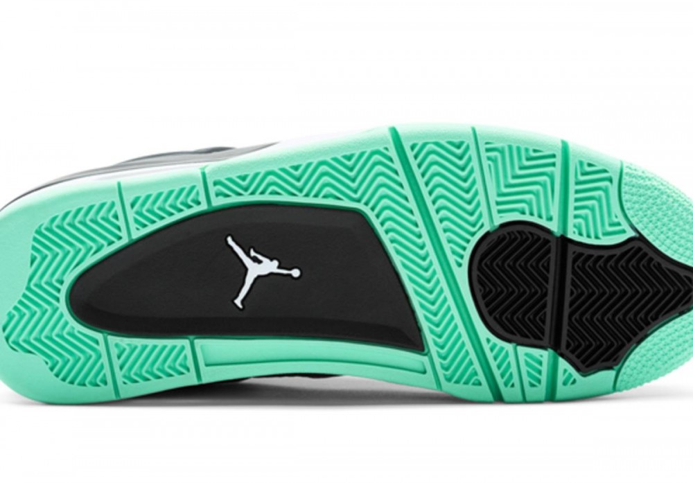 Offset's Air Jordan 4 Green Glow Sample Surfaces