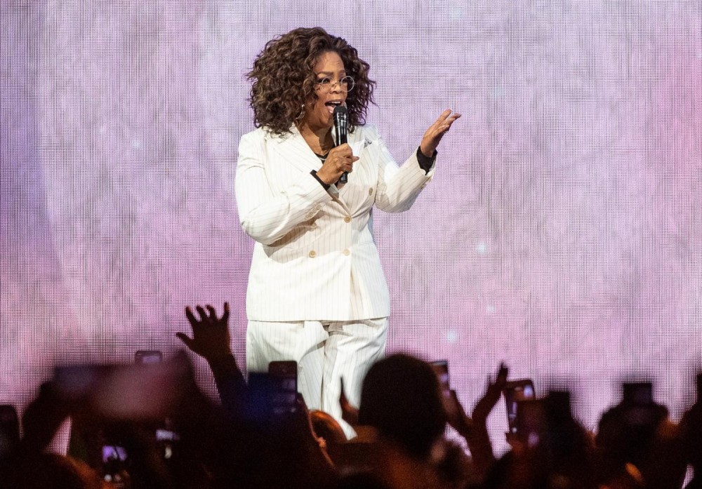 Oprah Sounds Off On Stage Fall After 50 Cent's Michael Jackson Joke