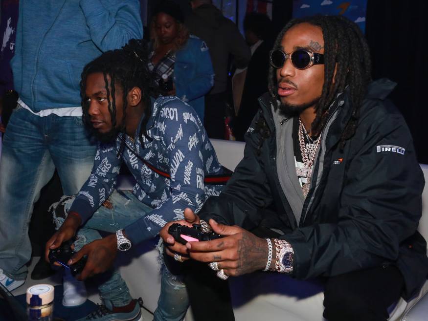 Quavo Plays ‘Call Of Duty: Warzone’ With Paul George & Devin Booker
