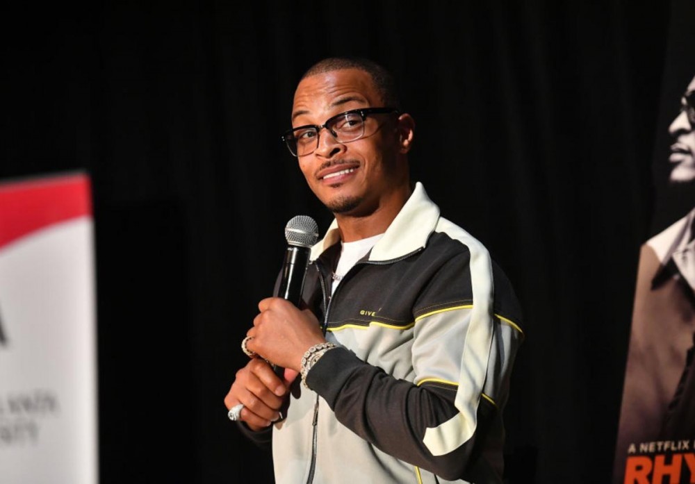 T.I. Befuddled After Walking In On Family Dance Party